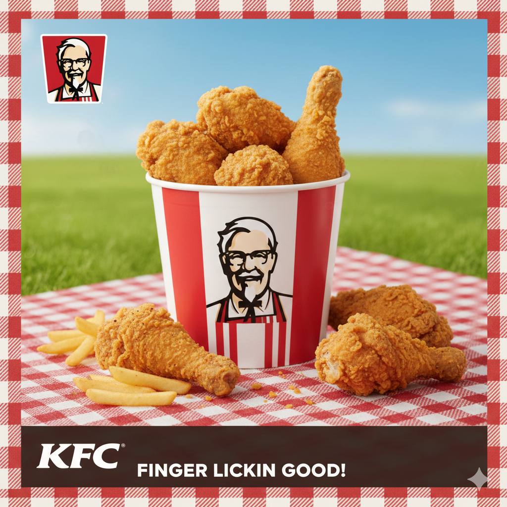 KFC digital ad